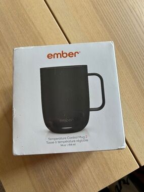 Ember Temperature Control Smart Mug 2, 14 Oz, App-Controlled Heated Coffee Mug